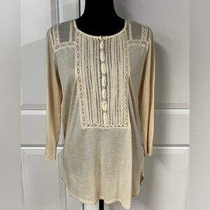 Lucky Brand Button Up Top